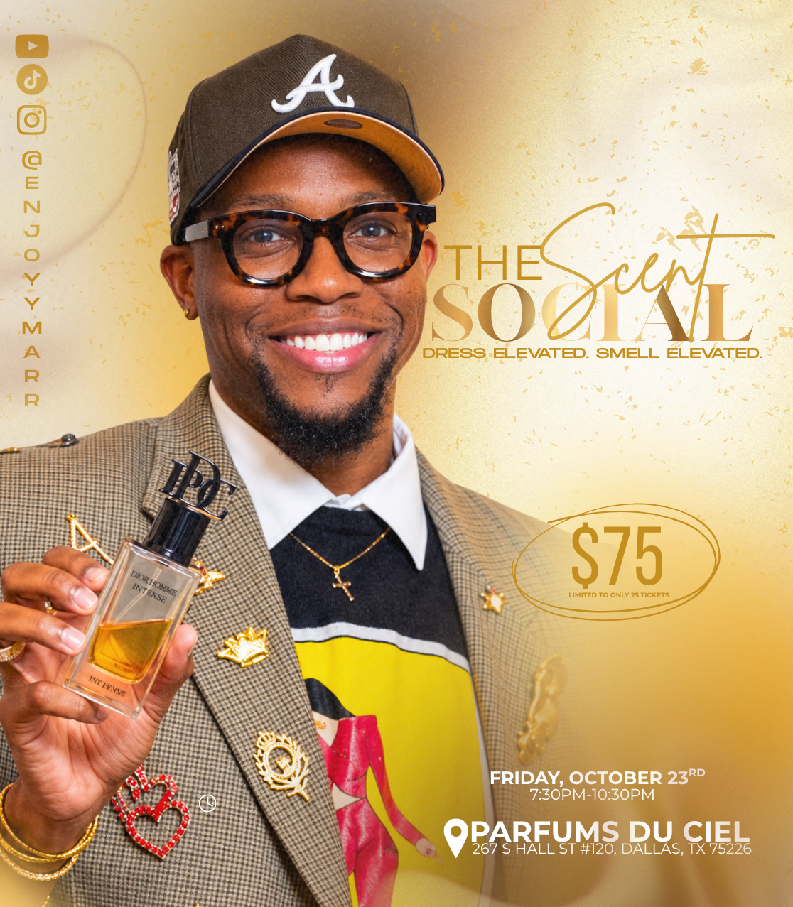 Scent Social x Marr @ 📍 Parfums Du Ciel, 267 S Hall St #120 Dallas
