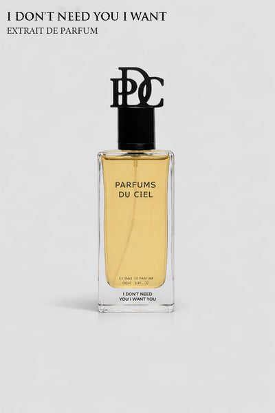 I DON'T NEED YOU, I WANT YOU | Vanilla Tonka Musk Extrait (Unisex